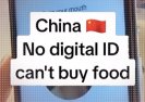 W Chinach nie kupisz jedzenia bez cyfrowego identyfikatora.