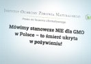 Mówimy stanowcze NIE dla GMO w Polsce – to śmierć ukryta w pożywieniu!