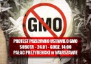 PROTEST PRZECIWKO USTAWIE O GMO!!! 24.01.2015