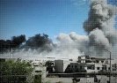Iran rozpoczął obiecany atak na największe miasto Syrii.