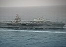 USS Enterprise przygotowuje się do przekroczenia Kanału Sueskiego.