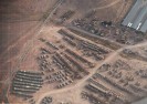 Zdjęcia z dronów pokazują nagromadzenie amerykańskich sił zbrojnych przy jordańsko-syryjskiej granicy.