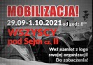 Mobilizacja! Wszyscy pod Sejm 29.09. do 01.10.2021