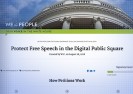 Nowa petycja wystosowana do Białego Domu żąda przedłożenia prawodawstwa chroniącego wolność słowa w sieci.