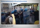 Włosi walczą z brutalną policją podczas protestów przeciwko przymusom szczepień.