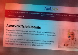 Rząd Kanady rozpoczyna testowanie „AeroVax” - rozpylanej szczepionki mRNA na Covid.