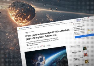 Coś leci w kierunku Ziemi… Chiny planują trafić w asteroidę pociskiem o prędkości Mach 26.