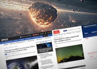 Chiny też szykują się na uderzenie meteorytu w Ziemię.