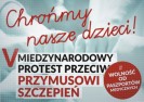 V Międzynarodowy Protest Przeciw Przymusowi Szczepień.