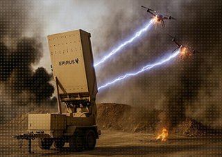 Broń elektromagnetyczna niszczy rój dronów w sekundy.