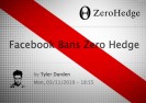 Kolejna fala cenzury. Facebook usunął z platformy społecznościowej konta Zero Hedge.