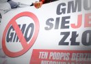 Reportaż z protestów przeciwko nowej ustawie dotyczącej GMO. 24.01.2015