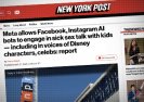 Sztuczna inteligencja Mety będzie prowadzić rozmowy o seksie z dziećmi, używając głosów Disneya.