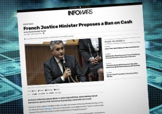 Francuski minister sprawiedliwości proponuje zakazania gotówki.