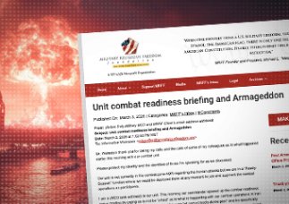 Dowódcy amerykańskiej armii mówią żołnierzom, że idą na wojnę z Iranem, by realizować biblijną przepowiednię o czasach ostatecznych.