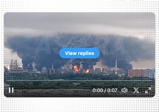 Po ataku roju dronów na rafinerię w Moskwie Rosja grozi masowymi grupowymi atakami na Ukrainę.