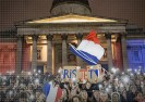 Francuzi wyszli na ulice w proteście przeciwko nowemu nakazowi Emmanuela Macrona by szczepić wybrane grupy zawodowe. Polityka