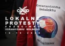 Lokalne protesty przeciwko ograniczaniu WOLNOŚCI. Materiały wideo.