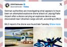 Fałszywa flaga? Niemcy oskarżają Rosję za pojawienie się wojskowych dronów na lotnisku w Lipsku.