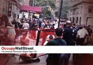 Policja aresztowała wiele osób protestujących na Wall Street.