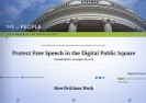 Nowa petycja wystosowana do Białego Domu żąda przedłożenia prawodawstwa chroniącego wolność słowa w sieci.
