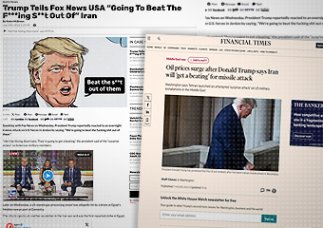 Po atakach na amerykańskie bazy i amerykański statek w Egipcie USA ma „skopać jeb**na dupę” Iranowi.